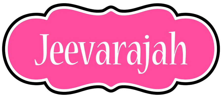 Jeevarajah invitation logo
