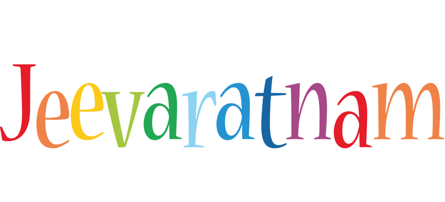 Jeevaratnam birthday logo