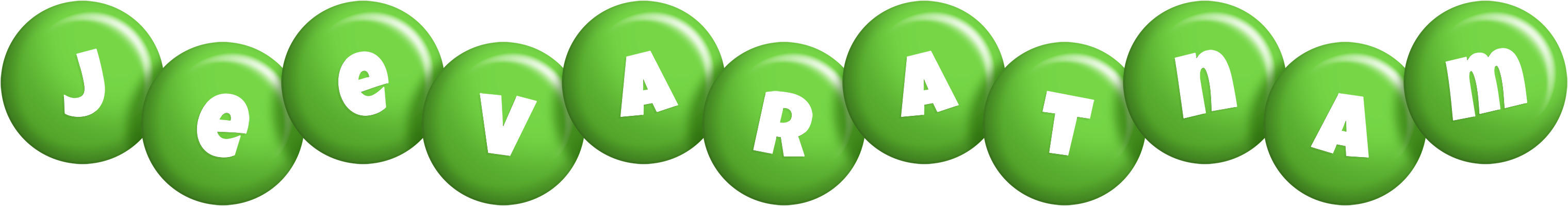 Jeevaratnam candy-green logo