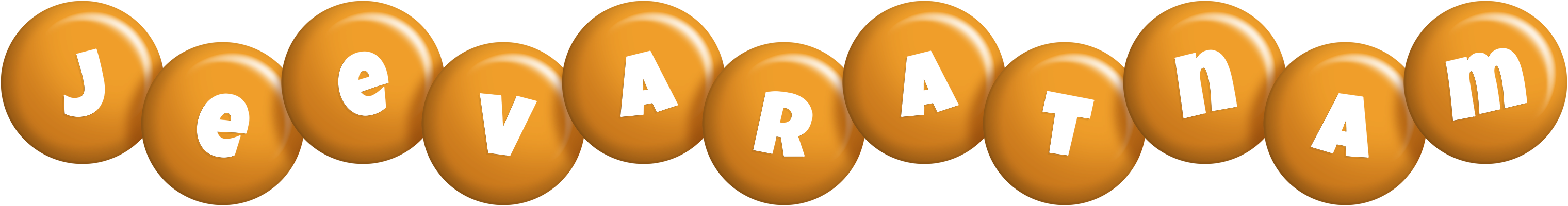 Jeevaratnam candy-orange logo