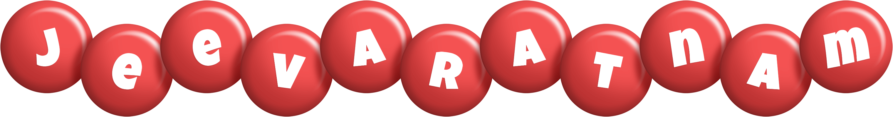 Jeevaratnam candy-red logo
