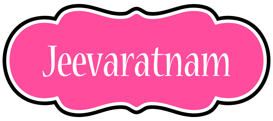 Jeevaratnam invitation logo