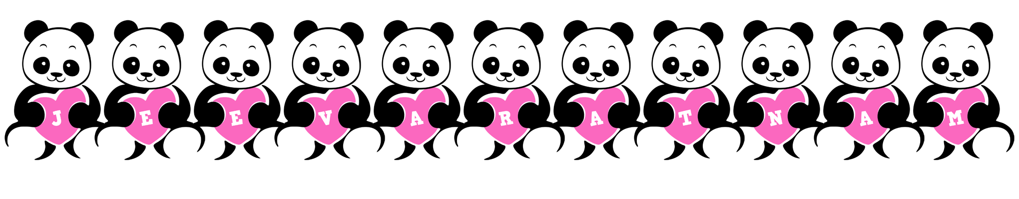 Jeevaratnam love-panda logo