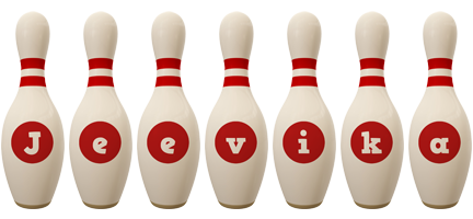 Jeevika bowling-pin logo