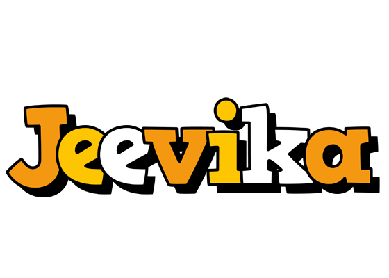 Jeevika cartoon logo