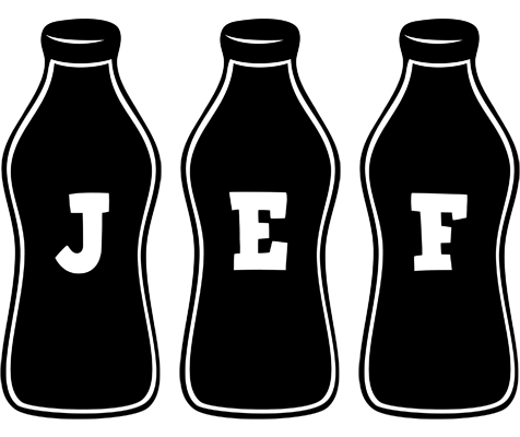 Jef bottle logo