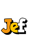 Jef cartoon logo