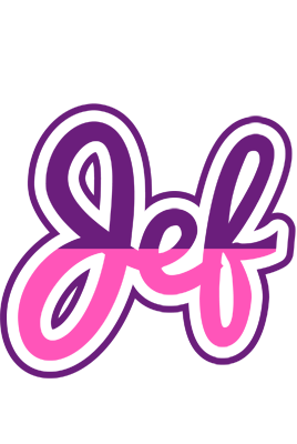 Jef cheerful logo