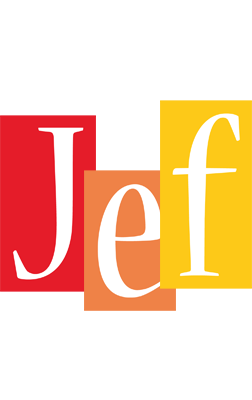 Jef colors logo
