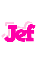 Jef dancing logo