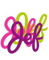 Jef flowers logo