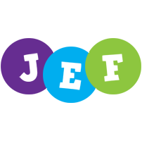 Jef happy logo