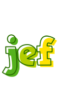 Jef juice logo