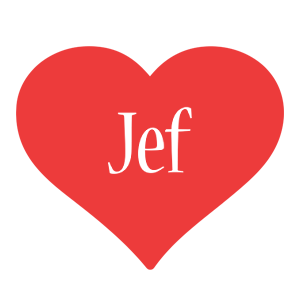 Jef love logo