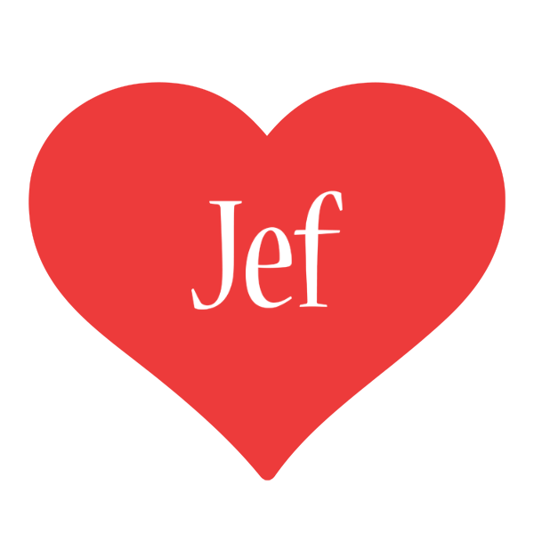 Jef love logo