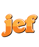 Jef orange logo