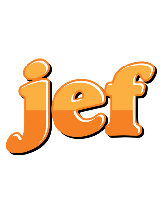 Jef orange logo
