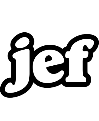Jef panda logo