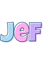 Jef pastel logo