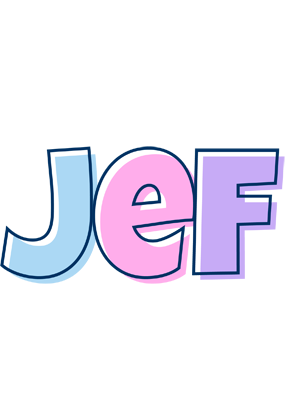 Jef pastel logo