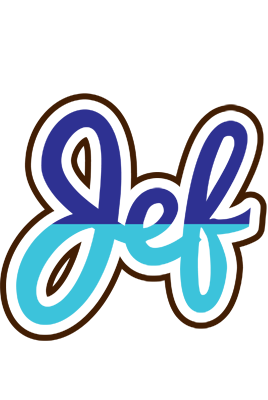 Jef raining logo