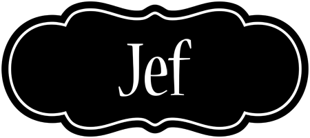 Jef welcome logo