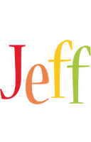 Jeff birthday logo