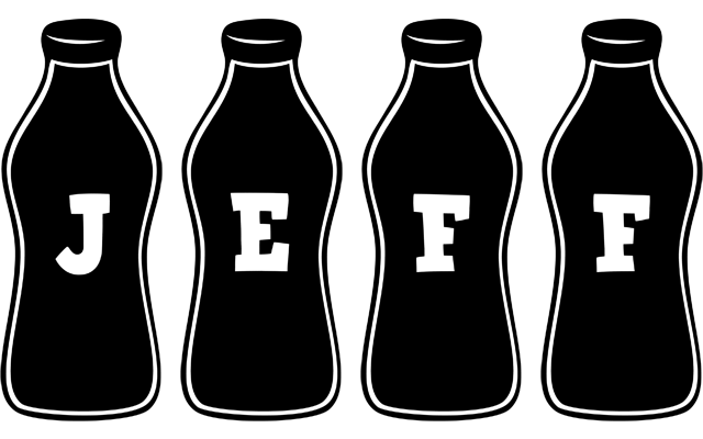 Jeff bottle logo