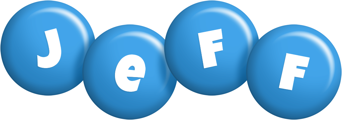 Jeff candy-blue logo