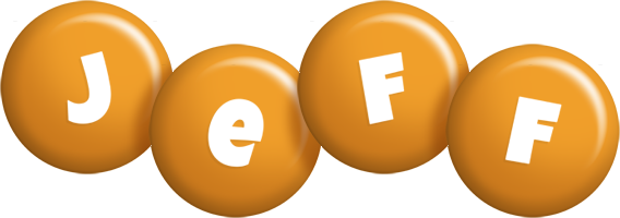 Jeff candy-orange logo