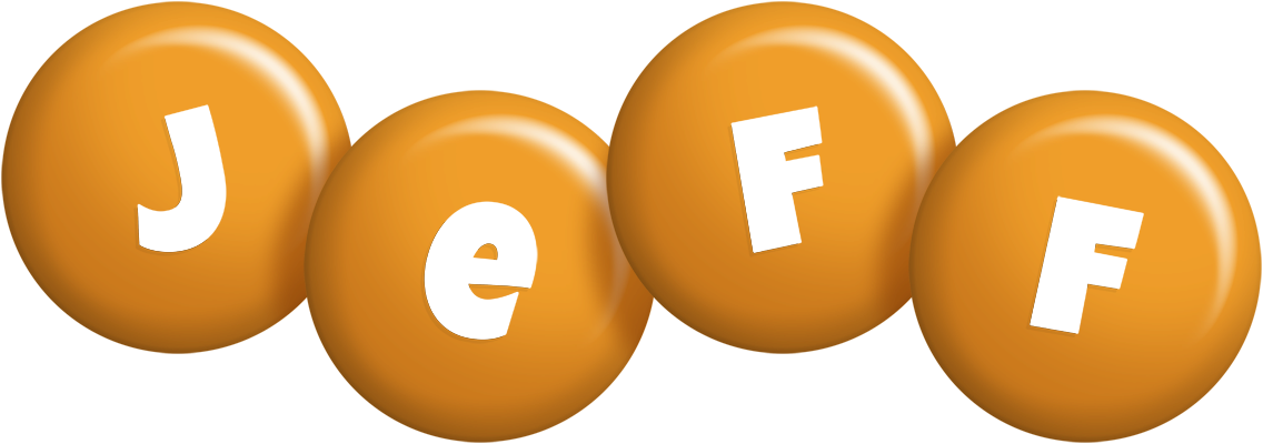 Jeff candy-orange logo