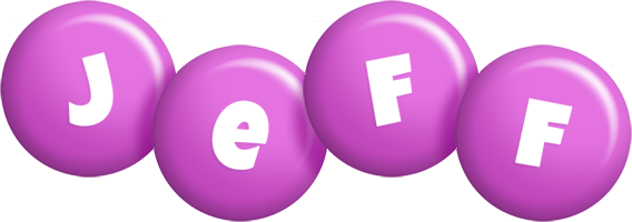 Jeff candy-purple logo