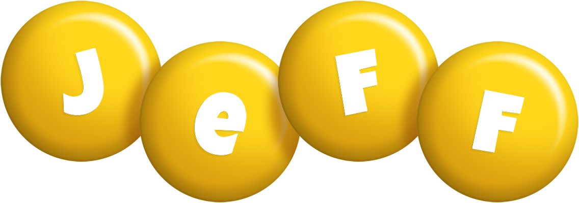Jeff candy-yellow logo