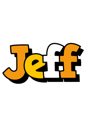 Jeff cartoon logo