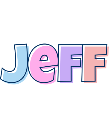 Jeff pastel logo