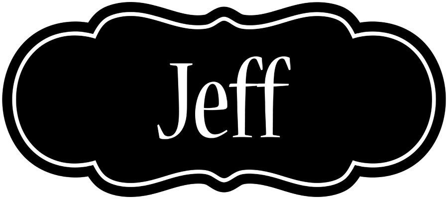 Jeff welcome logo