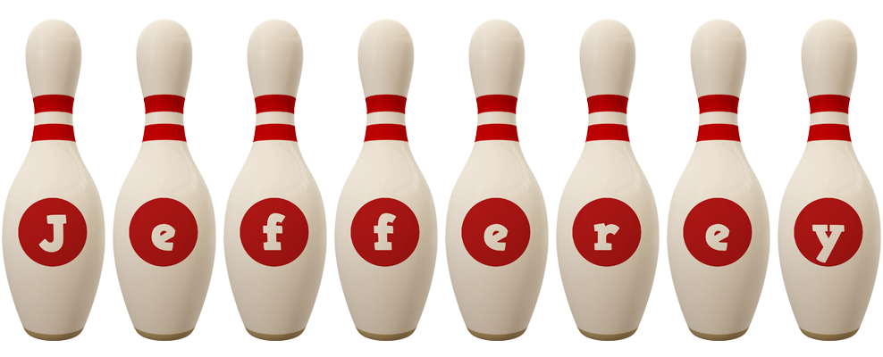 Jefferey bowling-pin logo