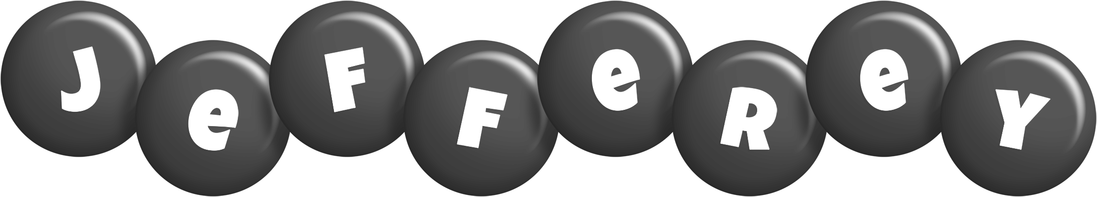 Jefferey candy-black logo