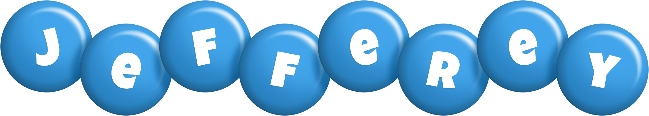 Jefferey candy-blue logo