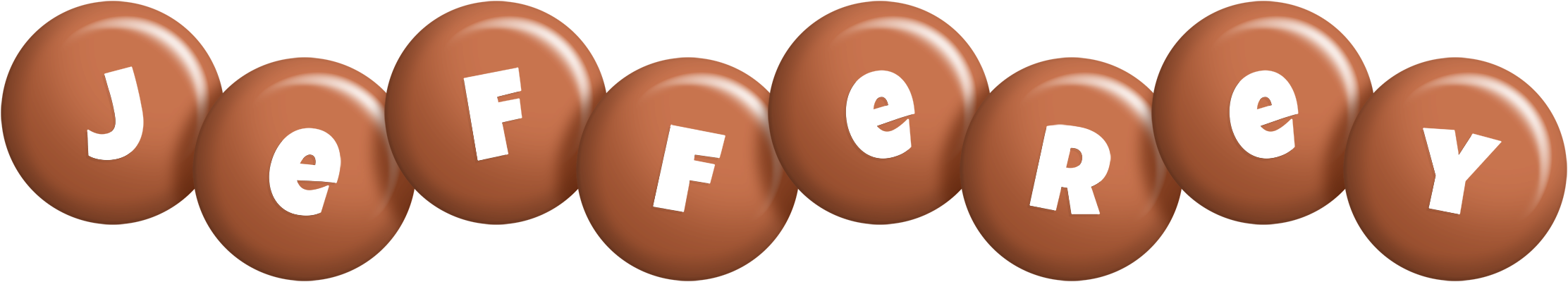 Jefferey candy-brown logo