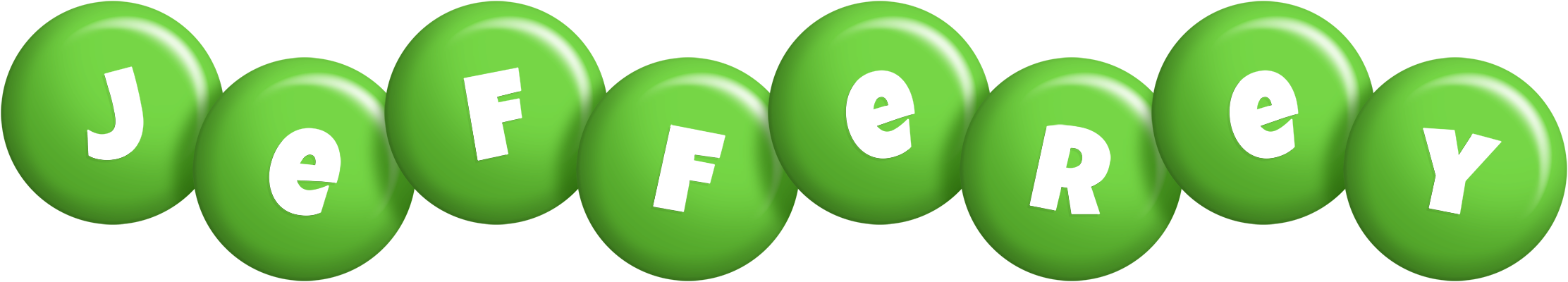 Jefferey candy-green logo