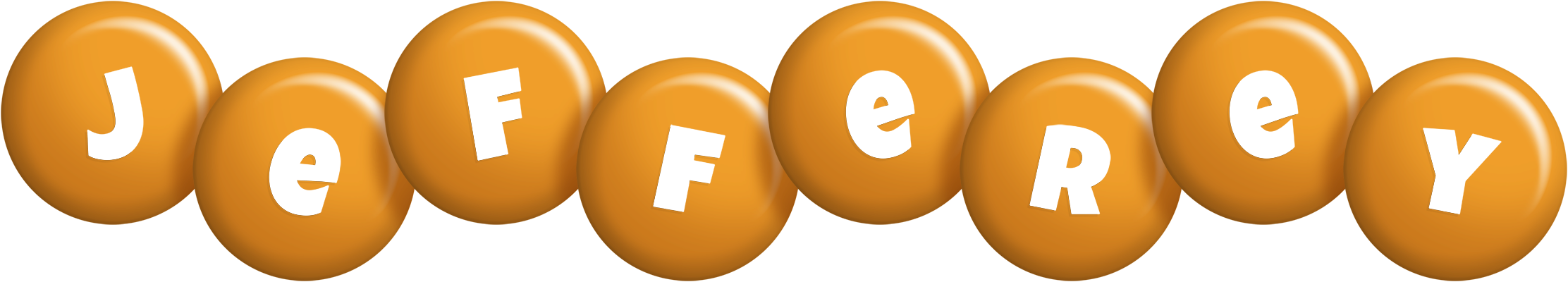 Jefferey candy-orange logo