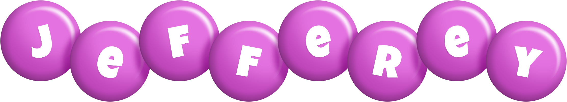 Jefferey candy-purple logo