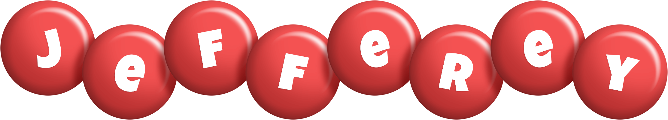 Jefferey candy-red logo