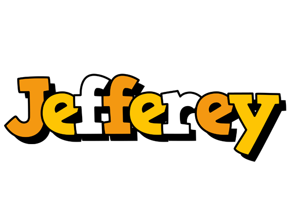 Jefferey cartoon logo