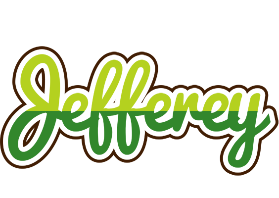 Jefferey golfing logo