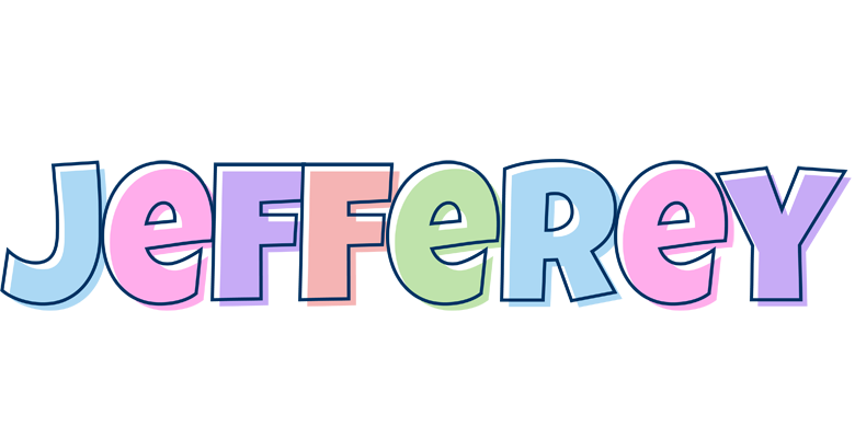 Jefferey pastel logo