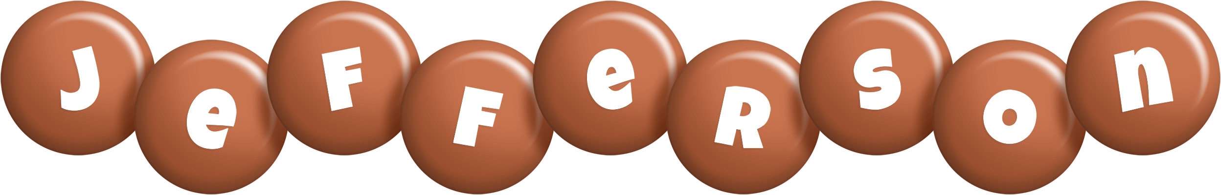 Jefferson candy-brown logo