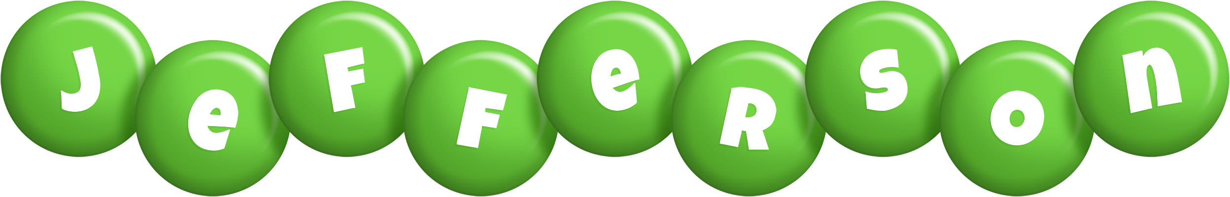 Jefferson candy-green logo