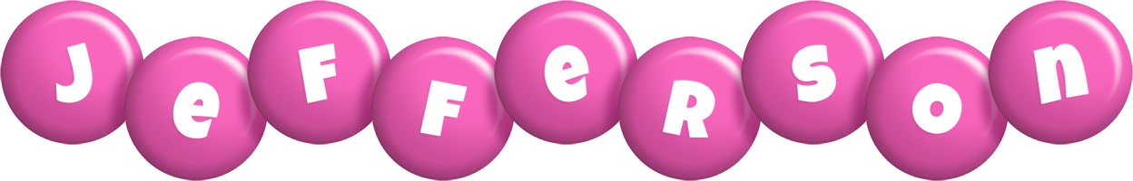 Jefferson candy-pink logo